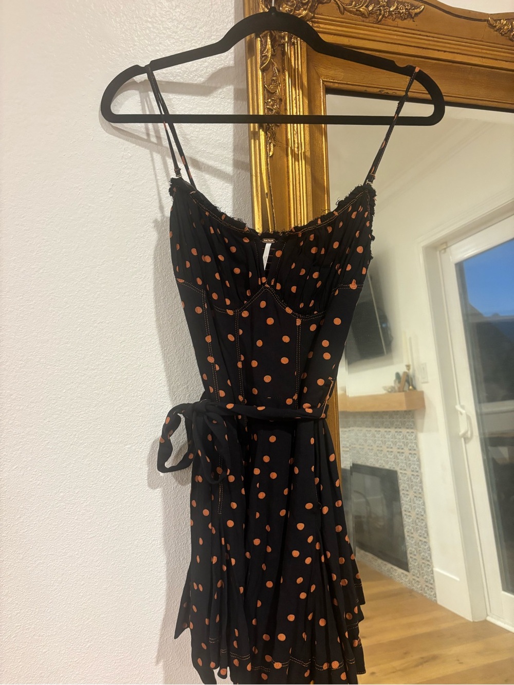 Free People Black Mini Dress/romper
